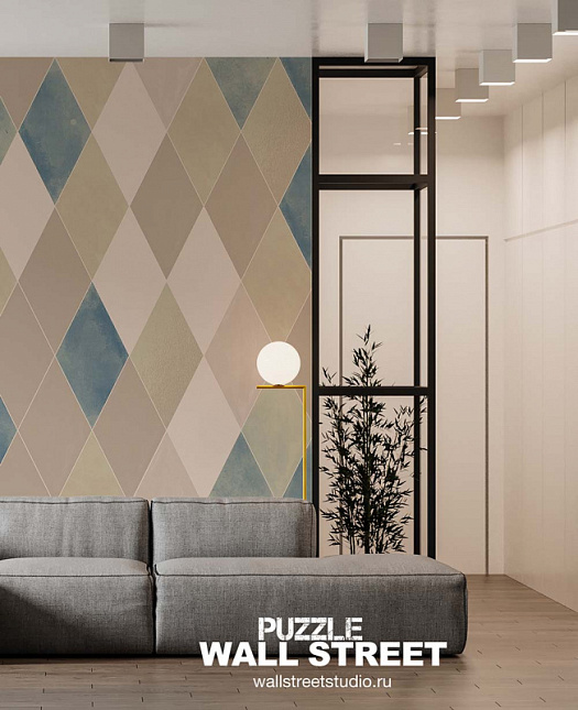 Фотообои в интерьере артикул Puzzle 28, ПАЗЛ / PUZZLE, Wall street Фотообои в интерьере артикул Puzzle 28, ПАЗЛ / PUZZLE, Wall street