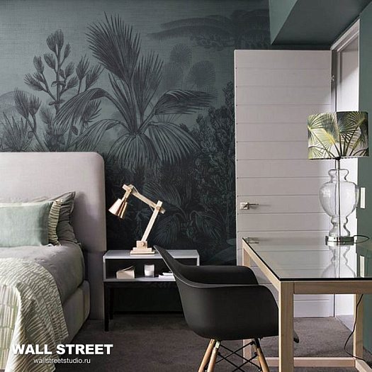 Фотообои в интерьере артикул Estampe 7, ЭСТАМП / ESTAMPE, Wall street