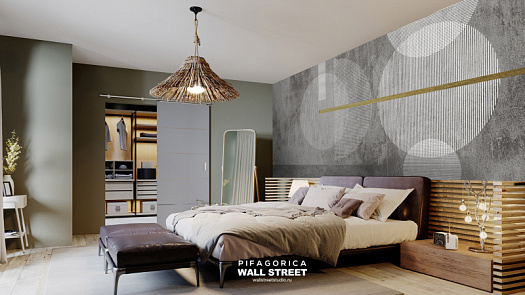 Фотообои в интерьере артикул Pifagorica 2, PIFAGORICA, Wall street