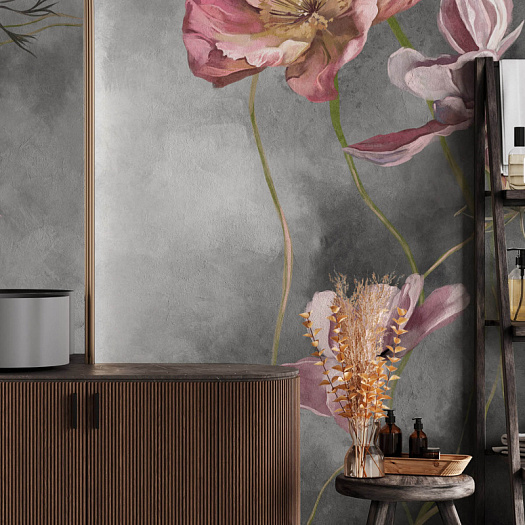 Фотообои в интерьере артикул Floreale-24: 7, FLOREALE 24, Wall street