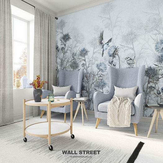 Фотообои в интерьере артикул Botanica 4, БОТАНИКА / BOTANICA, Wall street Фотообои в интерьере артикул Botanica 4, БОТАНИКА / BOTANICA, Wall street